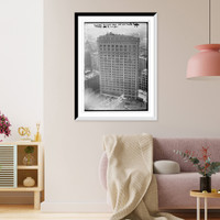 Historic Framed Print, Flatiron Bldg from Met. Life Tower, Copyright G.G. Bain, New York.G.G.Bain,  17-7/8" x 21-7/8"