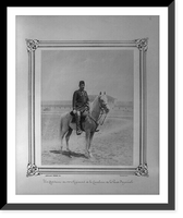 A captain of the Fifth Cavalry Regiment of the Imperial Guard.Abdullah Fr&egrave;res, Phot., Constantinople. Classic, Antique Poster