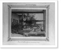 Historic Framed Print, [Target drills of the students of the fortress-artillery (Imperial School of Artillery)].Abdullah Fr&egrave;res, Constantinople.,  17-7/8" x 21-7/8"