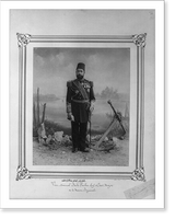 General Faik Pasa, Chairman of the Navy General Staff, divisional.Constantinople, Abdullah Fr&egrave;res, Vintage Wall Art