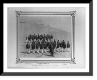 Historic Framed Print, [The students of the Navy class in the Imperial Naval Academy exercising with rifles].Abdullah Fr&egrave;res, Phot., Constantinople. - 2,  17-7/8" x 21-7/8"