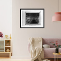 Historic Framed Print, [The dormitory of the students of the Imperial Naval Academy].Constantinople, Abdullah Fr&egrave;res. - 2,  17-7/8" x 21-7/8"