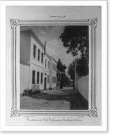 Historic Framed Print, [The Mahmudiye middle school].Abdullah Fr&egrave;res, Phot., Constantinople.,  17-7/8" x 21-7/8"