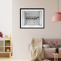 Historic Framed Print, [An artillery ready for firing].Constantinople, Abdullah Fr&egrave;res.,  17-7/8" x 21-7/8"