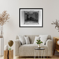 Historic Framed Print, [Interior view of the Ayasofya Camii (mosque)].Abdullah Fr&egrave;res, Phot., Constantinople. - 5,  17-7/8" x 21-7/8"