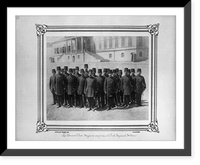 Historic Framed Print, [The students of the General Staff in uniform at the Imperial Military Academy].Abdullah Fr&egrave;res, Phot., Constantinople.,  17-7/8" x 21-7/8"