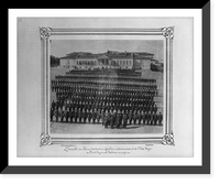 Historic Framed Print, [Infantry, cavalry, veterinary, and General Staff students at the Imperial Military Academy].Abdullah Fr&egrave;res, Phot., Constantinople.,  17-7/8" x 21-7/8"