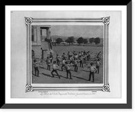 The students at the Imperial Military Academy doing a sword drill.Abdullah Fr&egrave;res, Phot., Constantinople. - 7, Antique Wall Art