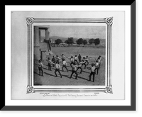 The students at the Imperial Military Academy doing a sword drill.Abdullah Fr&egrave;res, Phot., Constantinople. - 9, Antique Poster