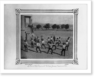 The students at the Imperial Military Academy doing a sword drill.Abdullah Fr&egrave;res, Phot., Constantinople. - 9, Antique Poster