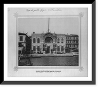 The Aziziye Police Station, duly repaired and located at the head of the bridge, Vintage Poster
