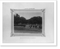 Historic Framed Print, [The mares of the first section running in the pasture].Constantinople, Abdullah Fr&egrave;res.,  17-7/8" x 21-7/8"