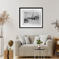 Historic Framed Print, [The artillery exercises of the Osmaniye],  17-7/8" x 21-7/8"