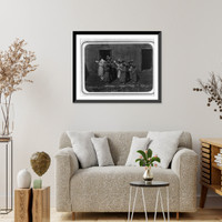 Historic Framed Print, Zaravshanskii okrug. Uroki molitvy v shkolie,  17-7/8" x 21-7/8"