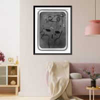 Historic Framed Print, Torgovlia zhelieznymi izdieliiami. Veshchi iz zhelieza dlia domashnei utvari,  17-7/8" x 21-7/8"