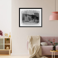 Historic Framed Print, Zaravshanskii okrug. Sostavnyia chasti kokanskoi arby,  17-7/8" x 21-7/8"