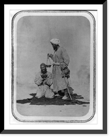 Historic Framed Print, Zaravshanskii okrug. G. Samarkand. Okurivanie bol'nago,  17-7/8" x 21-7/8"