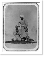 Historic Framed Print, Zaravshanskii okrug. G. Samarkand. Okurivanie bol'nago,  17-7/8" x 21-7/8"