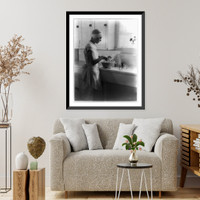 Girl as housemaid Classic, Antique Poster