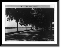 Historic Framed Print, D.C. Washingotn - Views - 1920 - View across the Potomac [with the Washington Monument in the backgrd],  17-7/8" x 21-7/8"