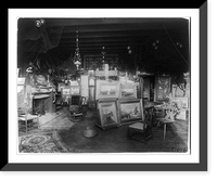 Historic Framed Print, Parker Mann's Studio - 2,  17-7/8" x 21-7/8"