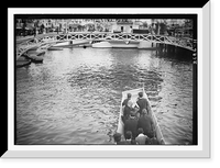 Historic Framed Print, Chutes - Luna Park, Coney Islnad,  17-7/8" x 21-7/8"