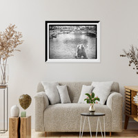 Historic Framed Print, Chutes - Luna Park, Coney Islnad,  17-7/8" x 21-7/8"