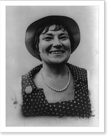Historic Framed Print, Bella S. Abzug,  17-7/8" x 21-7/8"