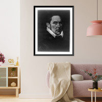 Black & White Photo - Edmund Plowden, 1517 - Framed Wall Art Gift Idea