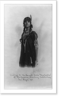 Historic Portrait - San Diego - 3/4 lgth., portrait of young woman