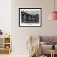 Historic Framed Print, The Colonade, Lafayette Place, [New York City],  17-7/8" x 21-7/8"