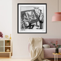 It's still a bit harsh around the mouth, Antique Wall Art