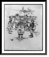 Uncle Sam: Them fellers over there want to disarm but none of 'em dast do it first!"", Antique Wall Art