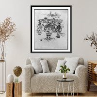 Uncle Sam: Them fellers over there want to disarm but none of 'em dast do it first!"", Antique Wall Art