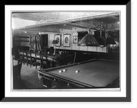 Historic Maritime - Dining and billiard room on British ship, RENOWN