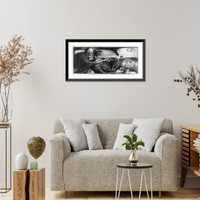 Vintage Americana Print - Drunk driver and figure of death