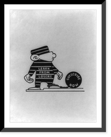 Subscription advertisement for San Quentin News showing prisoner and ball and chain captioned learn from losers - subscribe now"" Classic, Vintage Wall Art