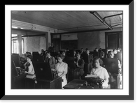 Louisiana Industrial Institute and College, Ruston, Louisiana: Typing class, Antique Poster