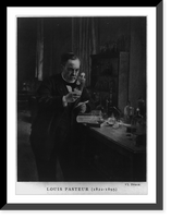 Historic Framed Print, Louis Pasteur, 1822-1895 - 2,  17-7/8" x 21-7/8"
