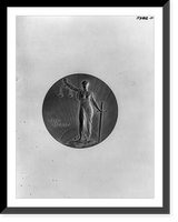 NAACP Spingarn award medal presented to Roland Hayes in 1924, front view, Antique Wall Art