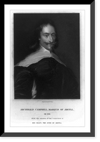 Historic Framed Print, Archibald Campbell, marquis of Argyll, d. 1661,  17-7/8" x 21-7/8"