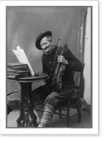 Historic Framed Print, The old violin, no. 2,  17-7/8" x 21-7/8"