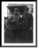Capt. De Rosso of the Italian Sanitary Corps at the Italian Front during World War I standing with Pease Classic, Vintage Print
