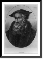 Black & White Photo - Heinrich Fullinger, 1504 - Antique Wall Decor Print