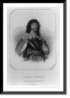 Huntley, George Gordon, 2d marquis of, 1632-1649 Classic, Vintage Print