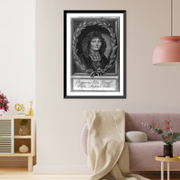 Historic Framed Print, Regnier de Graaf, 1641-1673,  17-7/8" x 21-7/8"