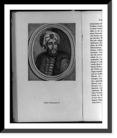 Historic Framed Print, Muhammad IV, sultan of Turkey, 1642-1691,  17-7/8" x 21-7/8"
