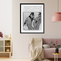 Historic Framed Print, Winston Churchill smiles at the camera (about 1912),  17-7/8" x 21-7/8"