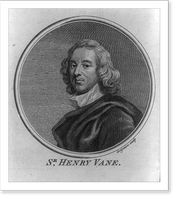 Historic Framed Print, Sir Henry Vane, 1612-1662,  17-7/8" x 21-7/8"