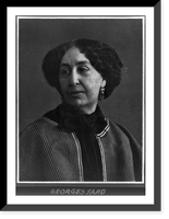 Georges Sand, 1804-1876, Vintage Poster